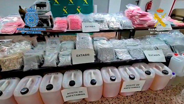 827.000 Ecstasy-Pillen beschlagnahmt