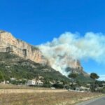 Ein Waldbrand verwüstet 8 Hektar Pinienwälder am Montgó