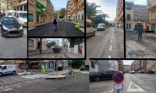 Mehrere Arbeiten gleichzeitig machen das Zentrum von Denia zu einer Falle für Autofahrer