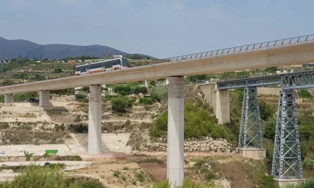Am Freitag werden die Züge über das neue Quisi-Viadukt in Benissa fahren