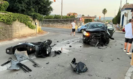 Motorradfahrer bei Zusammenstoß mit Auto in Dénia getötet