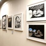 Die Ausstellung, die die gewalttätige Welt des 19. Jahrhunderts in der Marina Alta wie ein Comic erzählt