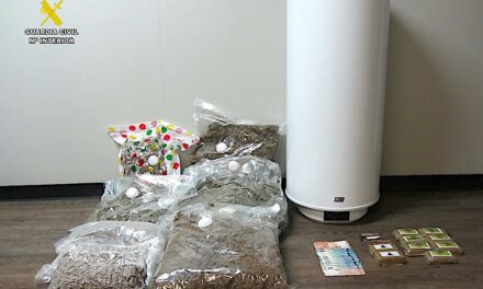 Verhaftung in Dénia: Warmwasserboiler voller Marihuana und Haschisc