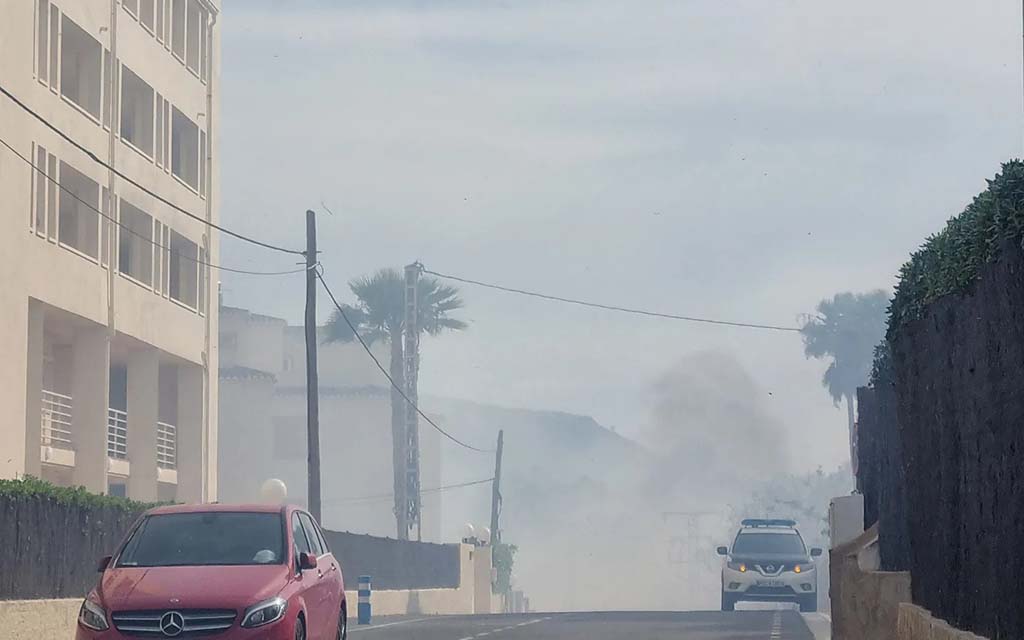 Brand in Xàbia unter Kontrolle